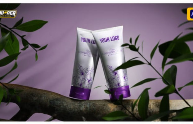 Videohive Cosmetic Tube Promo Mockup