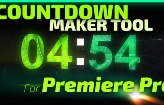 Videohive Countdown Maker Tool for Premiere Pro | Mogrt