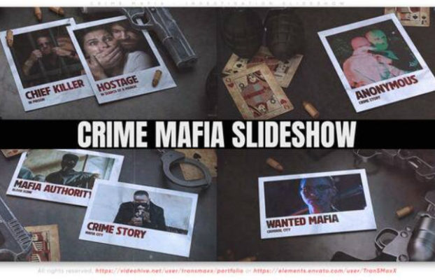Videohive Crime Mafia – Investigation Slideshow