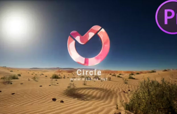 Videohive Desert Bliss Logo for Premiere Pro