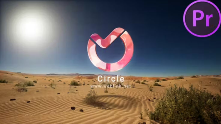 Videohive Desert Bliss Logo for Premiere Pro