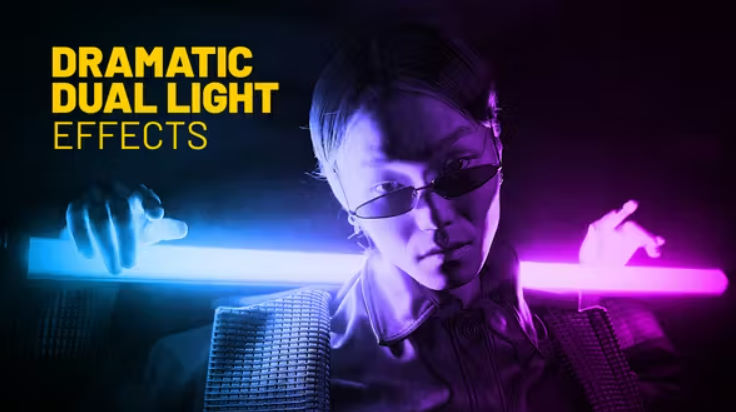 Videohive Dramatic Dual Light Effects | Premiere Pro