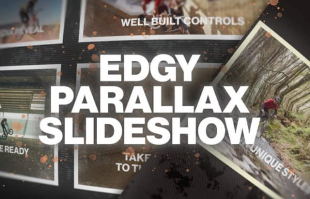 Videohive Edgy Parallax Media Slideshow
