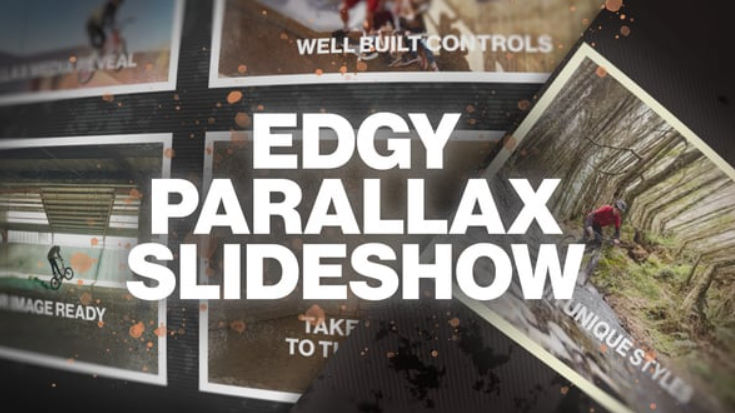Videohive Edgy Parallax Media Slideshow