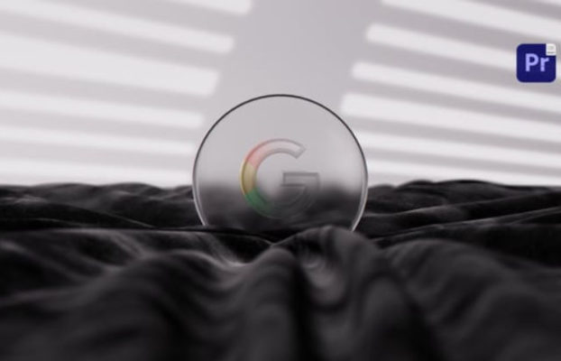 Videohive Ethereal Glass Logo Reveal + Royalty Free Music