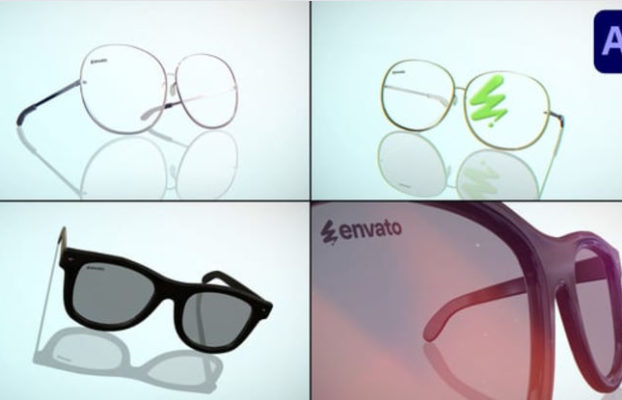 Videohive Eyeglasses Logo for After Effects