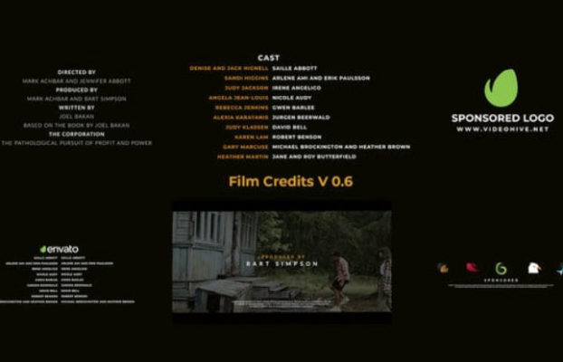 Videohive Film Credits V0.6