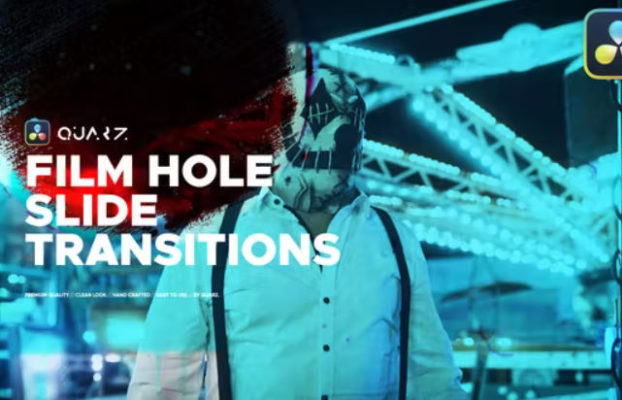 Videohive Film Hole Roll Transitions for DaVinci Resolve