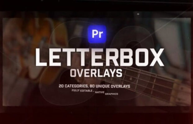 Videohive Film LetterBox Overlays Pack For Premiere Pro