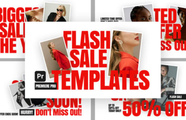 Videohive Flash Sale Animated Templates For Premiere Pro