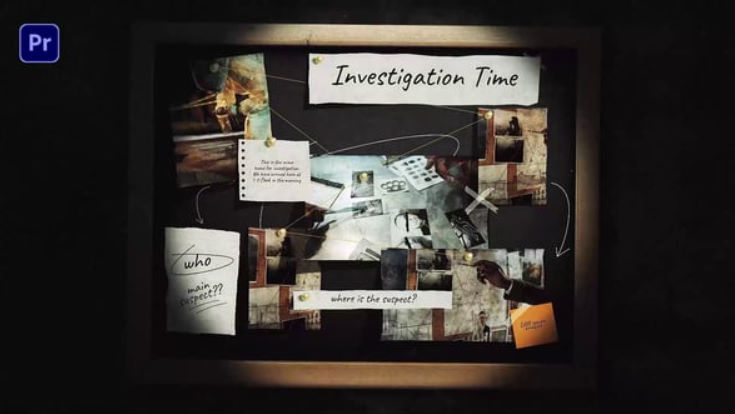 Videohive Flicker Torch Investigation For Premiere Pro