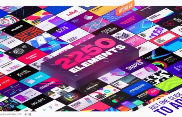 Videohive Graphics Pack for Davinci Resolve