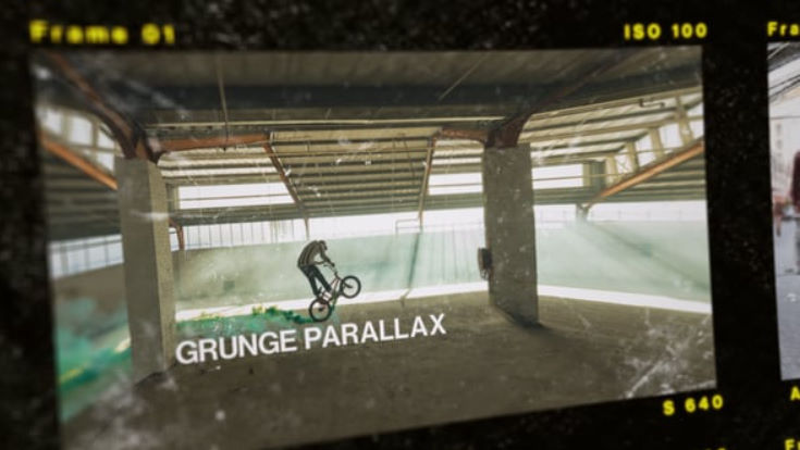 Videohive Grunge Parallax Media Slideshow For After Effects