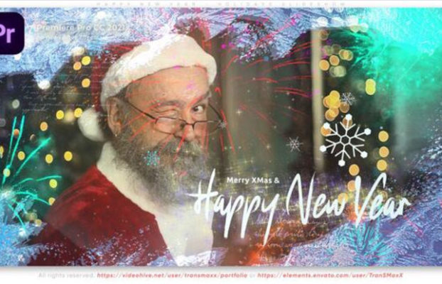 Videohive Happy New Year – Holidays Slideshow