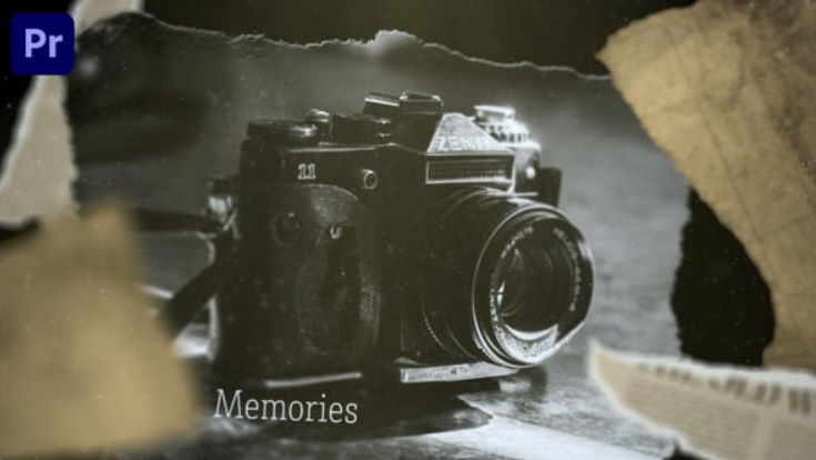 Videohive History Photo Slideshow