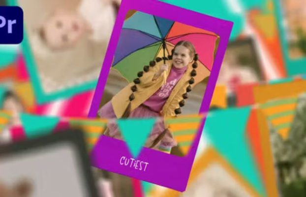 Videohive Kids Birthday Slideshow Premiere Pro