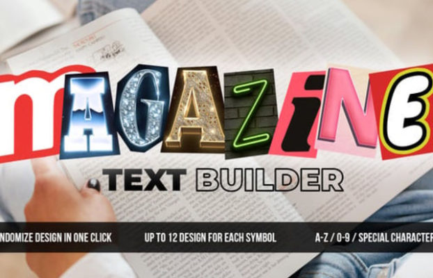 Videohive Magazine Text Builder For DaVinci Resolve