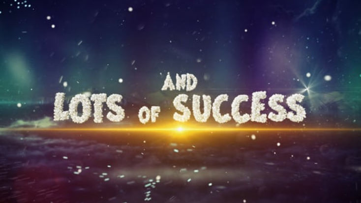 Videohive Magic Snowflakes Wishes 2025