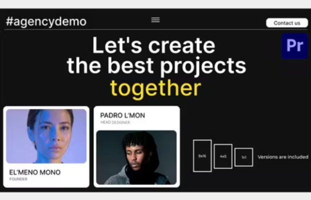 Videohive Marketing Agency Promo for Premiere Pro