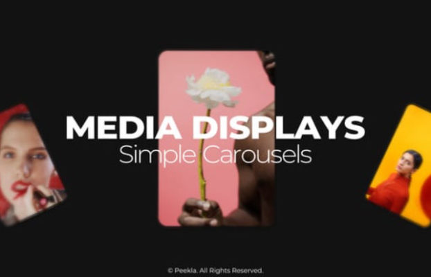 Videohive Media Displays – Simple Carousels