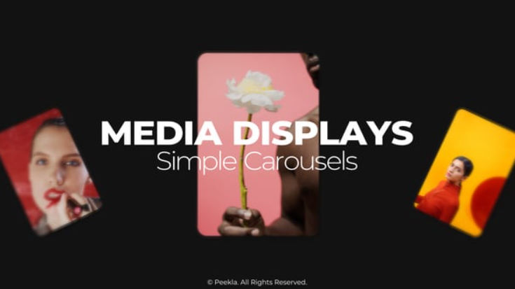 Videohive Media Displays – Simple Carousels