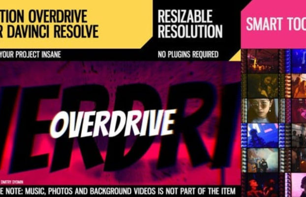 Videohive Motion Overdrive for DaVinci Resolve
