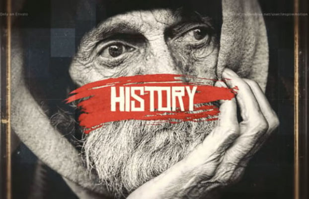 Videohive Motivational History Timeline Slideshow