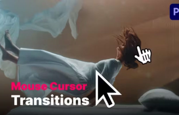 Videohive Mouse Cursor Swipe Transitions