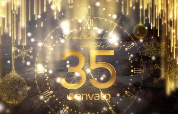 Videohive New Year Countdown Template For After Effects