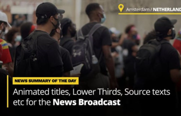 Videohive News Titles – Animated Titles and Lower Thirds for Broadcast News