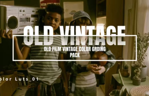 Videohive Old Film Vintage Luts Pack
