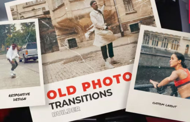Videohive Old Photo Transitions