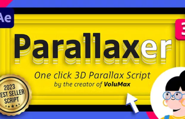 Videohive PARALLAXER 3 | One click 3D Parallax Script V3