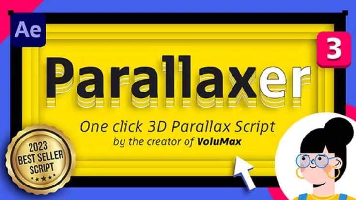 Videohive PARALLAXER 3 | One click 3D Parallax Script V3