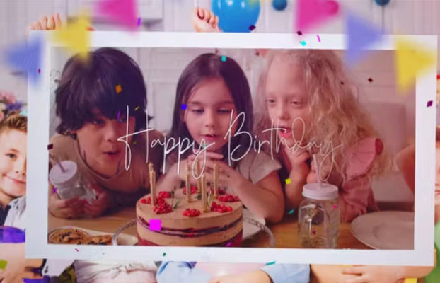 Videohive Photo Slideshow – Happy Birthday
