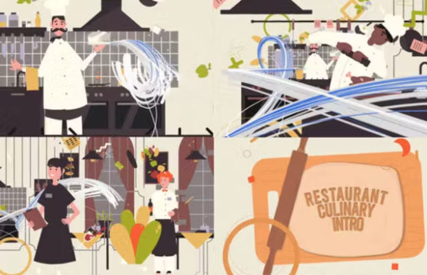 Videohive Restaurant Intro