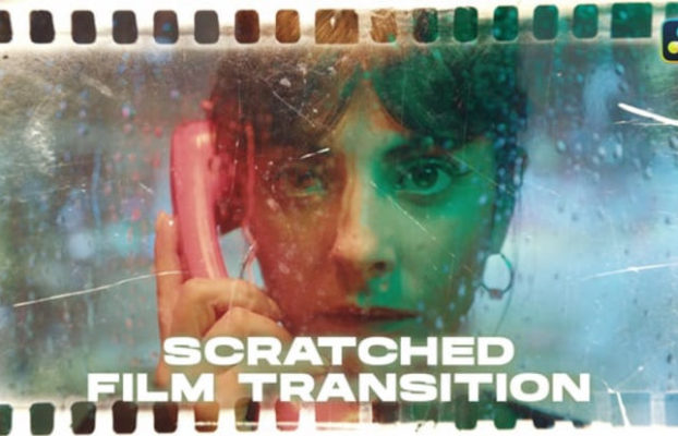 Videohive Scratched Film Transitions | DaVinci Resolve