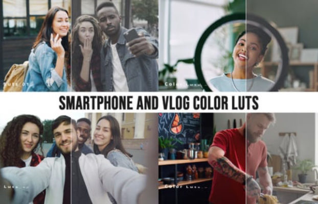 Videohive Smartphone and Vlog Color LUTs