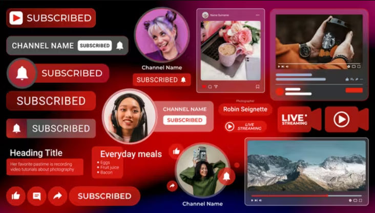 Videohive Social Media Infographics for YouTube | MOGRT