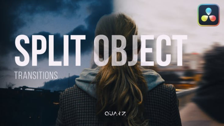 Videohive Split Object Transitions for Davinci Resolve