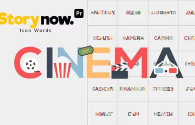 Videohive Story Now | Icon Words for Premiere Pro