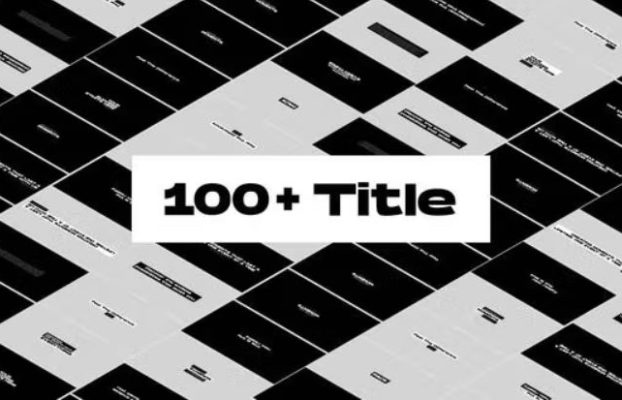 Videohive Text Title Pack | PP