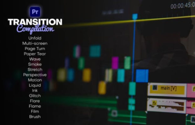 Videohive Transition Compilation for Premiere Pro