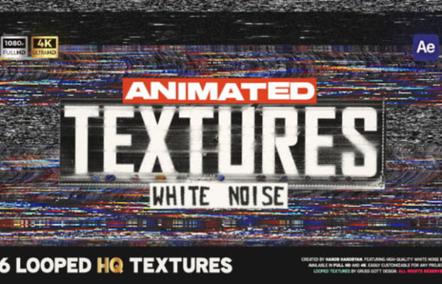 Videohive TV Noise Textures
