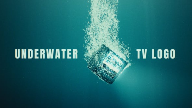 Videohive Underwater Tv Logo For Premiere Pro