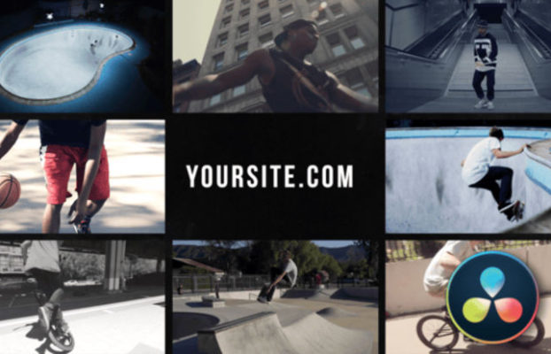 Videohive Urban Glitch Opener For DaVinci Resolve
