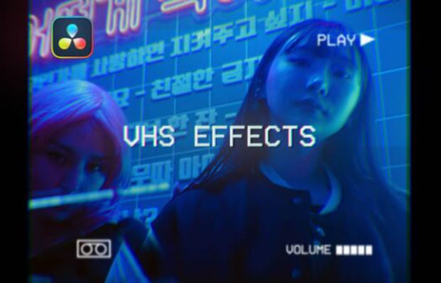 Videohive VHS Effects For DaVinci Resolve