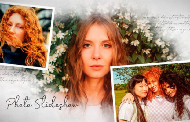 Videohive Watercolor Photo SlideShow