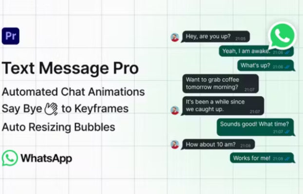 Videohive WhatsApp Text Message Pro