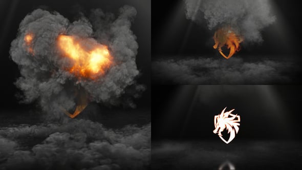 Videohive Firestorm Logo Reveal 57728520